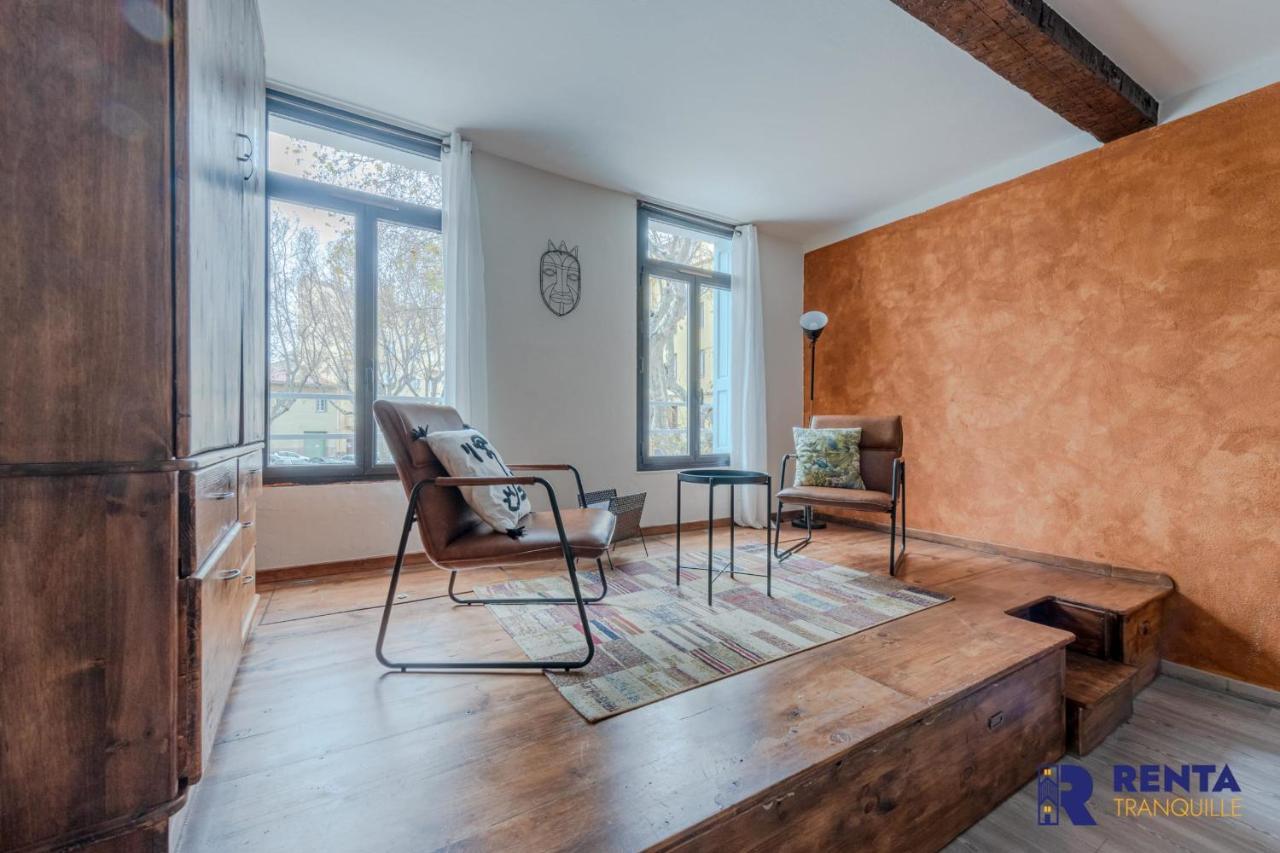 Entre Terre Et Mer Wifi Studio Cosy 2 Pers Perpignan Ngoại thất bức ảnh